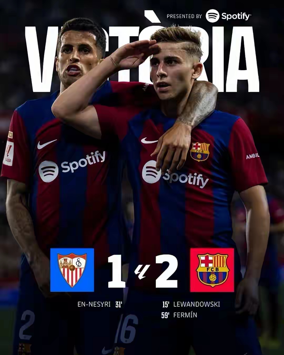 塞维利亚碾压墨西哥，莱万统治全场